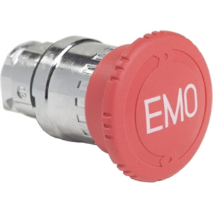 Schneider Electric Harmony™ ZB4B Push Button Heads 22 mm IEC No Illumination Metallic Red