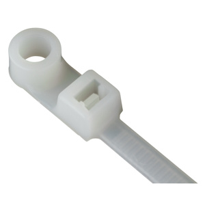 ABB Cable Ties Locking 7.65 in Plenum Rated Natural 100 per Pack