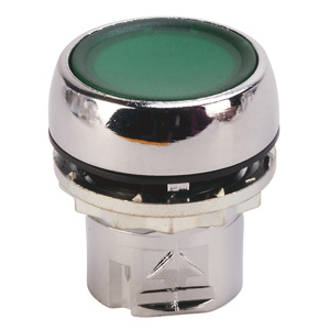 Rockwell Automation 800F Illuminated Momentary Push Buttons 22.5 mm Green IEC Metallic