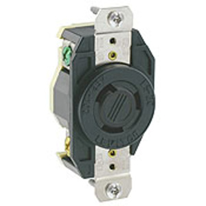 Leviton V-0-Max™ Series Locking Receptacles 2P3W L5-20R 125 V