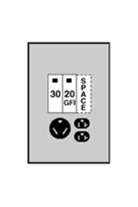 ABB Midwest Electric Unmetered RV Surface Temporary Power Units