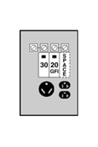 ABB Midwest Electric Unmetered RV Surface Temporary Power Units