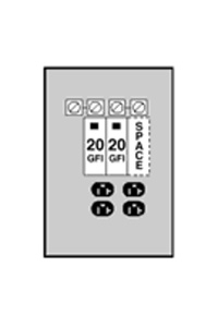 ABB Midwest Electric Unmetered Surface Temporary Power Outlets