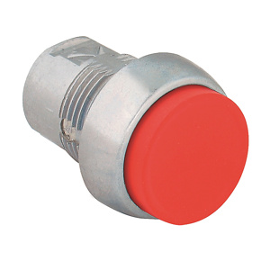 Rockwell Automation 800F Momentary Push Buttons 22 mm Extended Head No Illumination Metallic Stop Red