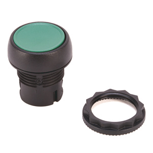 Rockwell Automation 800F Non-illuminated Momentary Push Buttons 22.5 mm Green IEC Non-Metallic