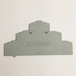 Rockwell Automation 1492-EB Terminal Block End Barriers 1.5 x 59 x 110.5 mm Gray For Spring Clamp Type Terminal Blocks, 1492-LTF3