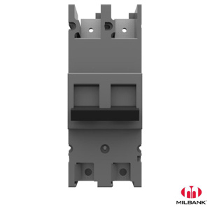 Milbank UQFB Thermal Magnetic Bolt-on Circuit Breakers 200 A 240 VAC 10 kAIC 2 Pole 1 Phase