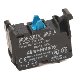 800F-X01V 800F CONTCT BLK LATCH