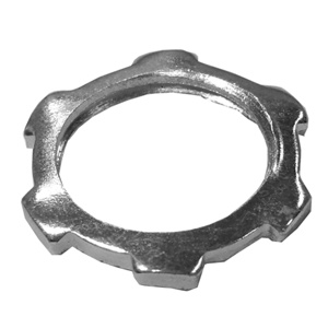 Appleton Emerson Rigid / IMC Threaded Locknuts 1/2 in Zinc-plated