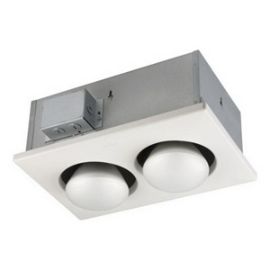 Broan-Nutone 9400 Series Infrared Heat Bath Infrared Bulb Heaters 500 W 70 CFM