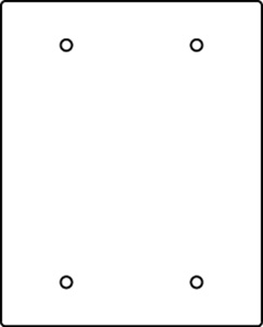 Wiremold RFB Floor Box Device Plates