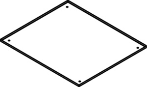 Wiremold RFB Floor Box Device Plates