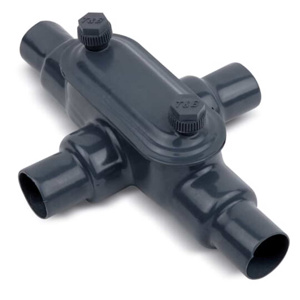 ABB Ocal Form 7 Type X Conduit Bodies Iron 3/4 in Cover Included