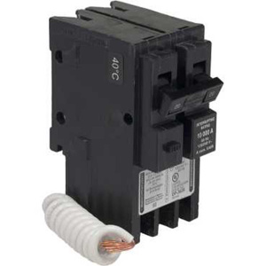 Square D Homeline™ HOM Series GFCI Molded Case Plug-in Circuit Breakers 20 A 120/240 VAC 10 kAIC 2 Pole 1 Phase