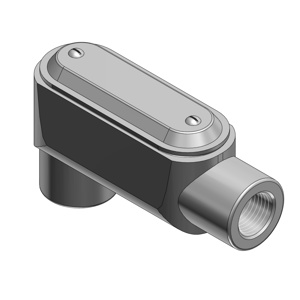ABB Thomas & Betts Form 7 Type <em class="search-results-highlight">LB</em> Conduit Bodies Malleable Iron 1-1/4 in Cover, Gasket Included