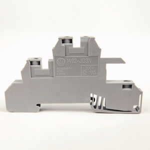 Rockwell Automation 1492-JD3C J Series IEC Style Specialty Feed-Through Terminal Blocks Screw Terminal 2 Tier 20 - 14 AWG