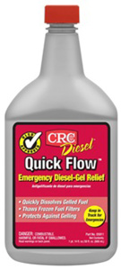 CRC Quick Flow™ Emergency Diesel-Gel Reliefs 1 qt Bottle