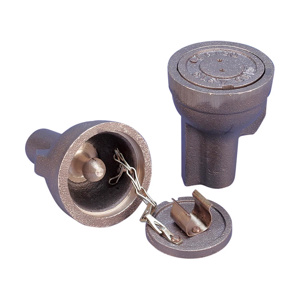 nVent Erico Threaded Ground Rod Aircraft Grounding Receptacles