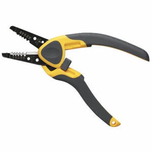 Ideal Kinetic® Reflex® T®-Stripper Cable Cutter & Strippers 20 - 12 AWG Black/Yellow Curved