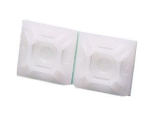 Ideal Cable Tie Mounts Natural Adhesive Mount 0.14 in