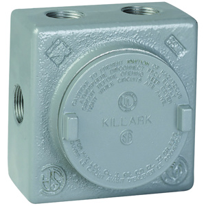 Hubbell-Killark Electric Conduit Junction Boxes with Cover Malleable Iron