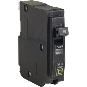 Square D QO™ Molded Case Plug-in Circuit Breakers 25 A 120/240 VAC 10 kAIC 1 Pole 1 Phase