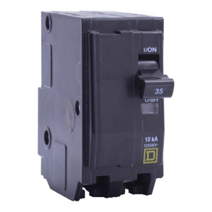 Square D QO™ Molded Case Plug-in Circuit Breakers 35 A 120/240 VAC 10 kAIC 2 Pole 1 Phase
