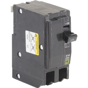 Square D QO™ Series Molded Case Plug-in Circuit Breakers 2 Pole 240 VAC 125 A