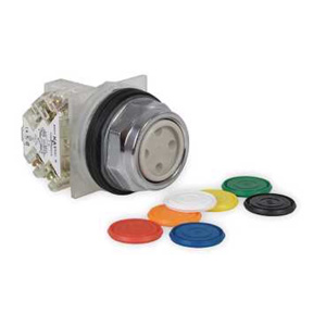 Square D Harmony™ 9001KR Momentary Push Button Operators 30 mm No Illumination Metallic [None] Black/Blue/Green/Orange/Red/White/Yellow