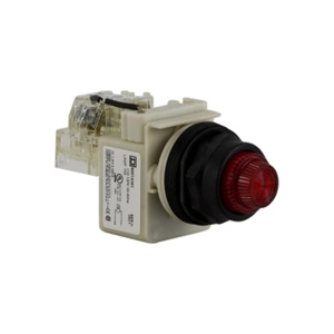 Square D Harmony™ 9001SK 30 mm Pilot Lights Red 30.5 mm Illuminated