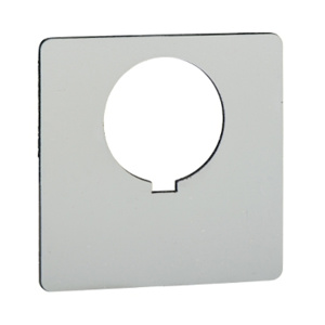 Square D Harmony™ 9001K Series Legend Plates 30 mm Blank Gray