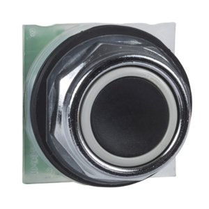 Square D Harmony™ 9001K Momentary Push Button Operators 30 mm Flush No Legend Black