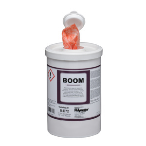 American Polywater BOOM™ Wipes Cleaner for Insulated Bucket Trucks Canister