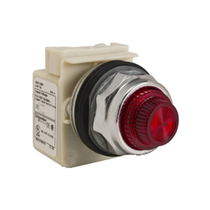 Square D Harmony™ 9001K 30 mm Pilot Lights Red Incandescent 30.5 mm Illuminated