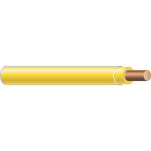Generic Brand Solid Copper <em class="search-results-highlight">THHN</em> Jacketed Wire 12 AWG 500 ft Carton Yellow