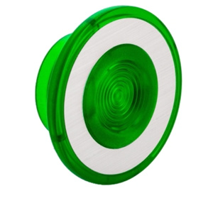Square D Harmony™ 9001 Push Button Lens Caps Green 30 mm Plastic