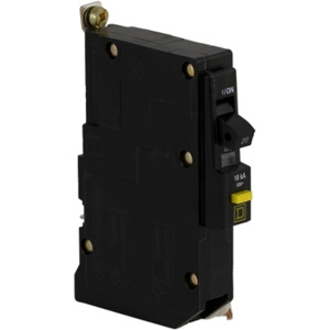 Square D QOB™ GFEP Molded Case Bolt-on Circuit Breakers 20 A 120 VAC 10 kAIC 1 Pole 1 Phase