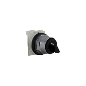 Square D Harmony™ 9001K 30 mm Selector Switches Standard Knob 2 Position NEMA 30.5mm Metal Black