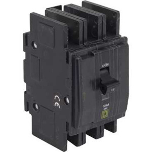Square D QOU® Series UL 489 Unit Mount Miniature Circuit Breakers 20 A 240 VAC 3 Pole