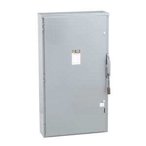 Square D H22 Series Heavy Duty Single Phase Fused Disconnects 400 A NEMA 3R 240 VAC, 250 VDC