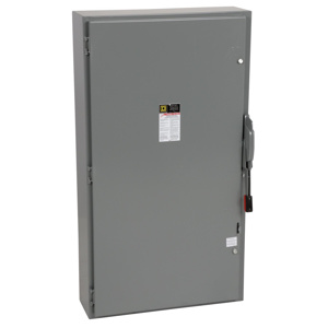 Square D H36 Series Heavy Duty Three Phase Fused Disconnects 600 A NEMA 1 600 V