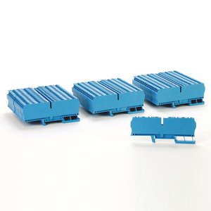 Rockwell Automation 1492-L4Q Series IEC Style Feed-thru Terminal Blocks Spring Clamp 20 - 10 AWG