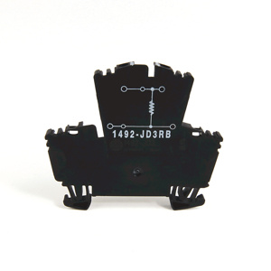 Rockwell Automation 1492-JD3R Series Screw Type Terminal Blocks Screw 2 #22 to #12 AWG