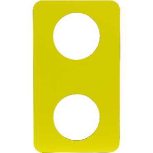 Square D Harmony™ 9001SK Legend Plates Yellow