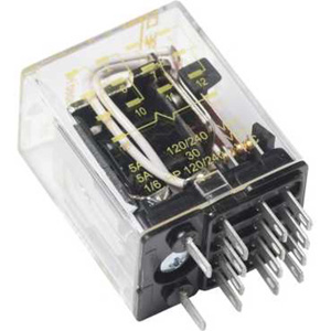 Square D 8501R Harmony™ Miniature Plug-in Ice Cube Relays 120 VAC Square Base 14 Blade 6 A 4PDT