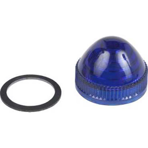 Square D Harmony™ 9001 Push Button Lens Caps Blue 30 mm Plastic