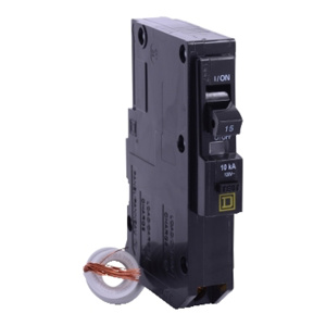 Square D QO™ Series GFCI Molded Case Plug-in Circuit Breakers 15 A 120 VAC 10 kAIC 1 Pole 1 Phase