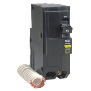 Square D QO™ Series GFCI Molded Case Plug-in Circuit Breakers 60 A 120/240 VAC 10 kAIC 2 Pole 1 Phase