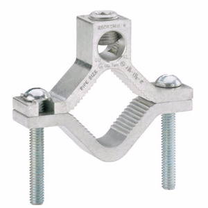 Panduit GC Series Grounding Clamps 14 AWG - 1/0 AWG Aluminum, Steel (Plated) 1/2 - 1 in