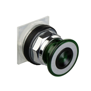 Square D Harmony™ 9001KR Multi-function Push Button Heads 30 mm Green Metallic